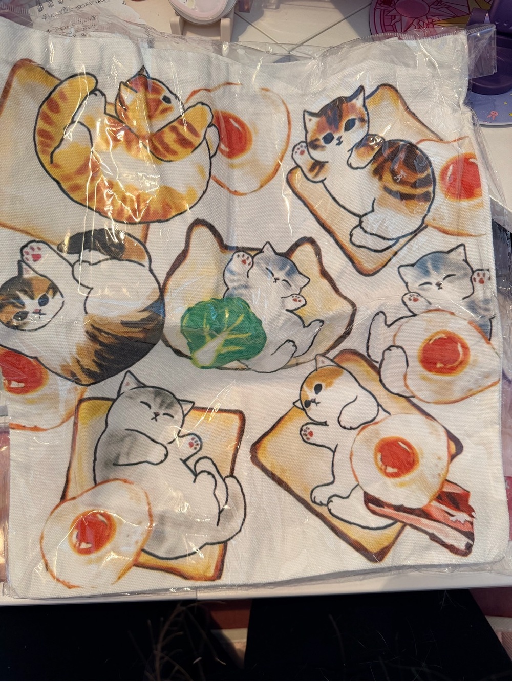 Bread Mofusand Canvas Tote Bag